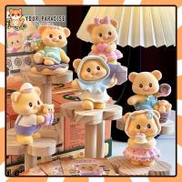 ราคา เนยหมีเวลาที่เดินทางมาพักผ่อนน่ารักตาบอดกล่องชุดรูปของเล่นการ์ตูนห้องสํานักงานเครื่องประดับตกแต่งหมีเรซิ่นรุ่นรักษาตุ๊กตาของขวัญวันเก (42863665863)