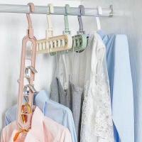 ราคา MIKY 9 หลุม Multi-Fuction Wonder Closet Space Saver Organizer หมุนได้ธรรมดาสีเสื้อผ้าเก็บ Magic Hanger (23568785544)