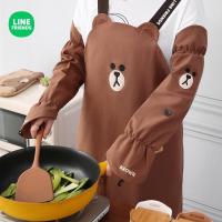 ราคา พร้อมส่ง! Line FRIENDS สไตล์ใหม่ ทําอาหาร ป้องกันน้ําร้อนลวก ปลอกแขนกันน้ํา (23486961132)