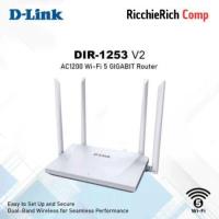ราคา D-Link MESH DIR-1253 V2 AC1200 Wi-Fi 5 Gigabit Router – สีขาว (48700937242)