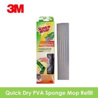 ราคา 3M Scotch Brite - PVA Sponge Mop Refill Pack - Refil Penyapu Lantai / Butterfly Mop Refill (49753674148)