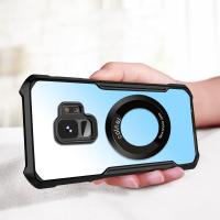 ราคา SAMSUNG โปร่งใสกันกระแทกแม่เหล็กกรณีSamsung Galaxy A6 Plus A9 A7 2018 A750 A710 A5 2016 A510 C9 C7 ProปลอกอะคริลิคSlimบางใสสี่มุมAnti Dropฝาครอบป้องกัน (44206214481)