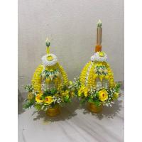 ราคา พานไหว้ครูสำหรับเด็กอนุบาลประถมต้นประถมปลาย ได้สินค้าตามภาพ ได้2พาน (28407045757)
