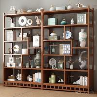 ราคา ตู้โชว์ ชั้นวาง กู่ตัว ชั้นวางหนังสือ ศาลา ใหม่เครื่องประดับไปรษณีย์ พระเจ้า ชั้นวางกระเป๋าห้องนั่งเล่นสไตล์จีนตู้เก็บเด็กไม้ไผ่ (45204763595)