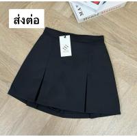ราคา **ส่งต่อ!!กางเกงกระโปรงจีบทวิสหน้าหลัง ป้ายsecondsuns สภาพดีมาก (25112238619)