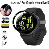 ราคา ตัวป้องกันหน้าจอสําหรับ garmin vivoactive 5 ฟิล์มป้องกันรอยขีดข่วนสําหรับ garmin vivoactive5 Full Coverage Ultra-HD Film (ไม่ใช่กระจก) (25094396320)