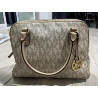 ราคา Michael Kors ของแท้‼️‼️กระเป๋าMk หนังแท้ ของแท้ มือสองสภาพดี (28129792070)