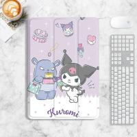 ราคา เคสคุโรมิ iPad 10.2 gen7/8/9 เคส iPad gen10 pro11 2022 pro12.9 เคส iPad air1/2/3/4/5 mini6 gen5/6 เคสช ่ องใส ่ ปากกา (24127508256)