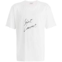 ราคา Saint Laurent Singnature T-Shirt Unisex (5042033953)