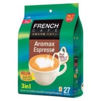 ราคา French Cafe Aroma Espresso 27ซอง/ห่อ กาแฟ3in1 จากเกาหลี (3468511612)