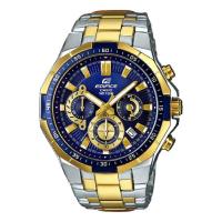 ราคา Casio Edifice นาฬิกาข้อมือผู้ชาย สีดำ สายสแตนเลส รุ่น EFR-554SG-2A (262781237)