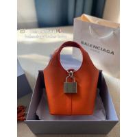 ราคา Balenciaga Locker Hobo Bag ขนาดเล็ก สไตล์แฟชั่น หนังแท้ สำหรับถือและสะพายข้าง (53003818029)