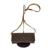 ราคา LOUIS VUITTON shoulder bag There is dirt on the Pochette Twin GM_Monogram Canvas_M51852 PVC Brown Direct from Japan Secondhand (40627686751)