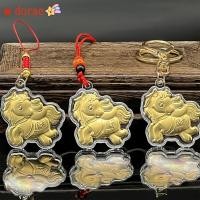 ราคา HPJEWUU พวงกุญแจ, ตกแต่ง Lucky Horse Zodiac Horse จี้ม้า, Lucky Charm เลียนแบบทองฟอยล์กระเป๋าจี้ปี (53305039644)