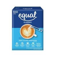 ราคา EQUAL CLASSIC 100ซอง วัตถุให้ความหวานแทนน้ำตาล (25320944692)