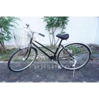 ราคา จักรยานแม่บ้านญี่ปุ่น - ล้อ 27 นิ้ว - ไม่มีเกียร์ - สีดำ [จักรยานมือสอง] (56504799173)