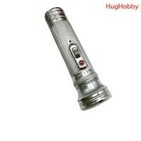 ราคา 「ซาก/อะไหล่」งานเก่าวินเทจ ไฟฉายกระบอกเหล็ก Tiger Head Brand (เสือหัวแบน) *ใช้งานไม่ได้ สำหรับเก็บสะสม (49353723657)