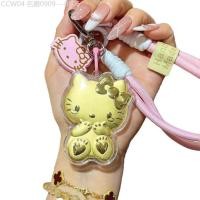 ราคา 【2015 -2025】 ทองคำบริสุทธิ์ 999 ทองคำแท้ 20 มก. พวงกุญแจแมวกระเป๋าลูกแมวแขวนจี้แมวพร้อมกุญแจรถของขว (55755235546)