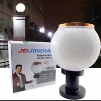 ราคา solar cellโคมไฟ JD-X70(20CM) โคมไฟโซล่าเซลล์ โคมไฟหัวเสาทรงกลม ใช้พลังงานแสงอาทิตย์ ไม่เสียค่าไฟ (3349787775)