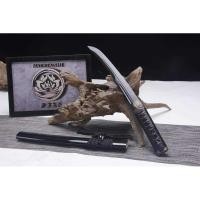 ราคา ดาบซามูไรแท้ ตีทบดามัสกัส เคลือบแร่ทังสเตนดำ ขนาดทันโตะ รุ่นพิเศษ (24955077826)