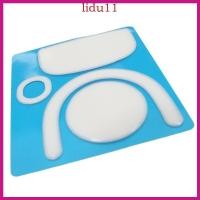 ราคา LID 1 ชุดรองเท้าสเก็ตเมาส์ Glides Feet Pad Mouse Feet สติกเกอร์สําหรับ GPROX Superlight 2 เมาส์รอบขอบโค้งฟุต (28343950027)