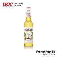 ราคา MONIN French Vanilla Syrup น้ำเชื่อมกลิ่นวานิลลา 700ml. (24031161135)