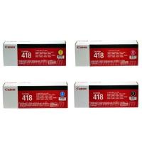 ราคา Canon Cartridge-418 Bk,C,M,Y หมึกแท้ รับประกันศูนย์ CANON LBP7200 LBP7660Cdn MF8330cdn LBP7660Cdn (28758927197)
