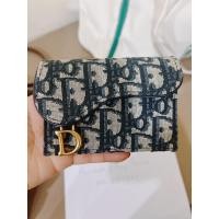 ราคา Dior SADDLE FLAP CARD HOLDER (23827647419)