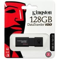 ราคา Kingston Flash Drive USB 3.0 128GB ประกัน 5 ปี รุ่น DT100G3/128 (3342849420)