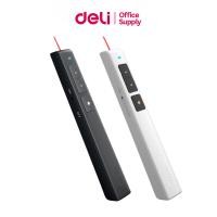 ราคา Deli เลเซอร์พอยเตอร์ รีโมทพอยเตอร์ นำเสนองาน เลเซอร์​แสงสีแดง ปากกาเลเซอร์ Laser Pointer Presenter (52001304236)