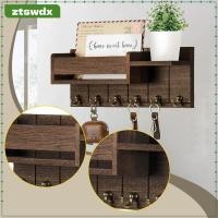 ราคา [ztswdx] ที่ใส่กุญแจติดผนังถาดวางจดหมายแขวนมัลติฟังก์ชั่นไม้ (47904979366)