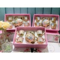 ราคา ชุดกาน้ำชา เคลือบทองเพ้นท์ลายดอกไม้ ของรับไหว้ ของขวัญปีใหม่ ของสวัสดีผู้ใหญ่ ของรับไหว้งานแต่ง (19886649739)