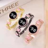 ราคา Hello Kitty Hello Kitty นาฬิกานักเรียนหญิงเวอร์ชั่นเกาหลีนาฬิกาสร้อยข้อมืออารมณ์เรียบง่ายนาฬิกาอิเล (26263824646)