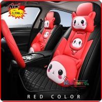 ราคา ชุดหุ้มเบาะหนังลายตุ๊กตา หุ้มเบาะรถยนต์ ลายการ์ตูน แบบสวมเต็มเบาะ เข้ารูป ฟรีไซส์ ใส่รถได้ทุกรุ่น พร้อมส่ง (13011042297)