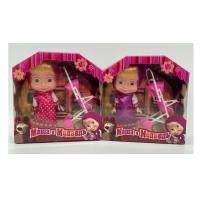 ราคา ตุ๊กตา Masha และหมีขนาด 6.5 นิ้ว Masha ตุ๊กตาหมีชุดคลาสสิกหมีไวนิลสามารถสร้างเสียงได้ (27270816054)