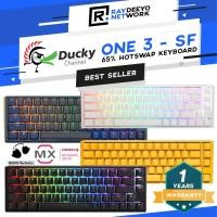 ราคา Ducky One 3 SF RGB Mechanical Keyboard [เค้าโครง 65%/แบบถอดเปลี่ยนได้/Type-C] (21780161081)