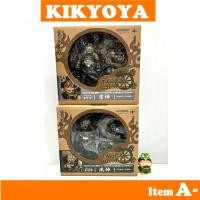 ราคา Revoltech Takeya No.010 Raijin 009 Fujin LOT JP NEW A- (45152524642)
