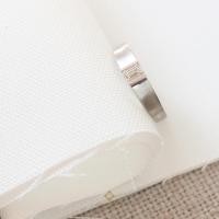 ราคา Gems Heritage : แหวนแต่งงานผู้ชายเพชรเม็ดเดี่ยวทรง Emerald เพชรแท้น้ำ 99 เรือนทองคำขาว18K (RWG391) พร้อมใบรับประกัน (13268483305)