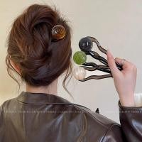 ราคา กิ๊บติดผมย้อนยุค ทรงกลมและทรงกลม ลูกปัดมะพร้าว ทรงยู สำหรับผู้หญิง สไตล์ใหม่ 2025 กิ๊บติดผมสไตล์จีน (26428409043)