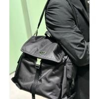 ราคา กระเป๋าเป้สะพายหลังแบบ Unisex สไตล์ Prada สำหรับการท่องเที่ยวและใช้งานประจำวัน (47555026834)