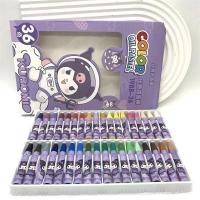 ราคา ใหม่ Sanrio Kuromi Cinnamoroll ดินสอสีน้ํามัน ทรงกลม ปลอดสารพิษ ล้างทําความสะอาดได้ 12 36 สําหรับเด็ก (23988017656)