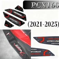 ราคา PCX160（2021-2025） แผ่นปูพื้นรถมอเตอร์ไซค์ แผ่นรองเท้ารถมอเตอร์ไซค์ ทนทานต่อการสึกหรอ และป้องกันดินโคลน (44376469988)