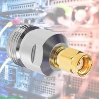 ราคา Jenniferad SMA Male Plug to N Type Female Jack Straight RF Coaxial Connector Adapter (49100806723)