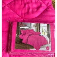 ราคา ชุดผ้าปูที่นอนครบชุด6ชิ้น ผ้านวมขนาด8ฟุตคุมเตียง (19974356149)