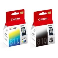ราคา CANON PIXMA 810(BK) / 811(Color) ตลับหมึกปริ้นเตอร์ อิงค์เจ็ท แท้ 100% (4410946853)