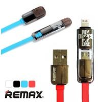 ราคา REMAX Transformer 2 in 1 รองรับทั้ง Android , Iphone สายชาร์จ (12123985)