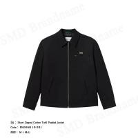 ราคา Lacoste เสื้อแจ็คเก็ต รุ่น Short Zipped Cotton Twill Padded Jacket Code: BH5958 10 031 (26371289684)