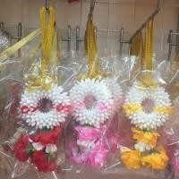 ราคา พวงมาลัยพลาสติก ห้อยหน้ารถ ไว้ศาลพระภูมิ ต้อนรับแขกบ้านแขกเมือง (113138104)