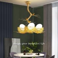 ราคา โคมไฟเพดานรังนกสไตล์อเมริกันย้อนยุคโคมไฟนก LED ร้านกาแฟร้านอาหารบาร์ร้านขายเสื้อผ้าโคมไฟตกแต่งห้องน (29653809566)