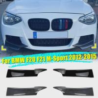 ราคา 2Pcs Front Bumper Lip Splitter Body Kit For BMW 1 Series F20 F21 M135i Pre LCI M-Sport 2012-2015 Sp (48304664503)